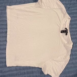 Forever 21 White Crop top